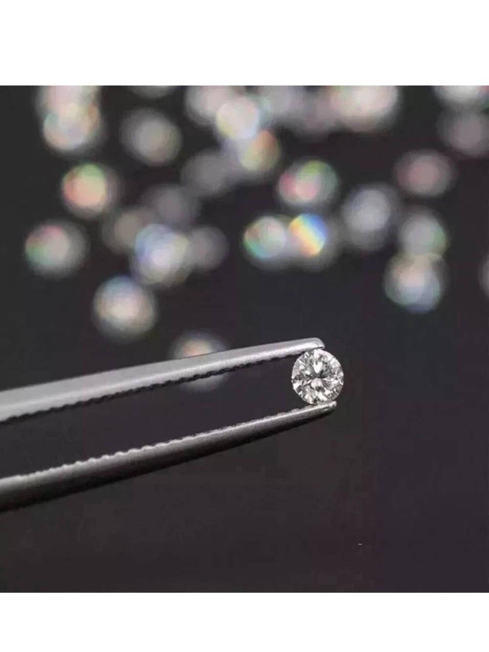 Qty-5 2mm Loose Moissanite Stone Excellent Rd Cut Passes Tester Jewelr